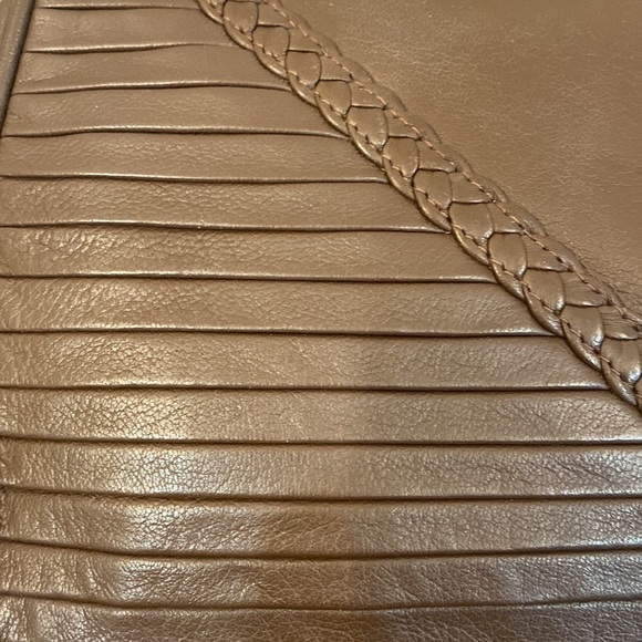 BRACCIALINI Brown Italian Leather Purse - Picture 2 of 16